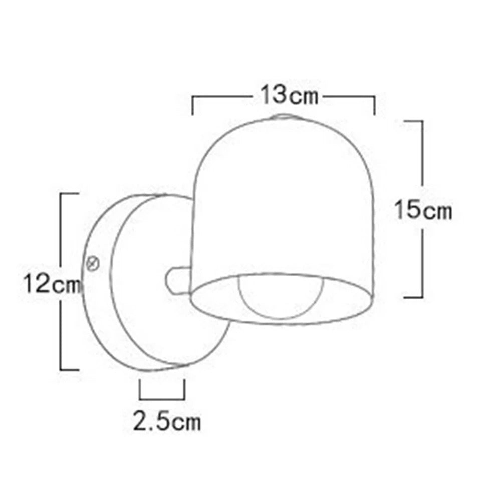 Modern Macaron Aisle Minimalist Wall Light